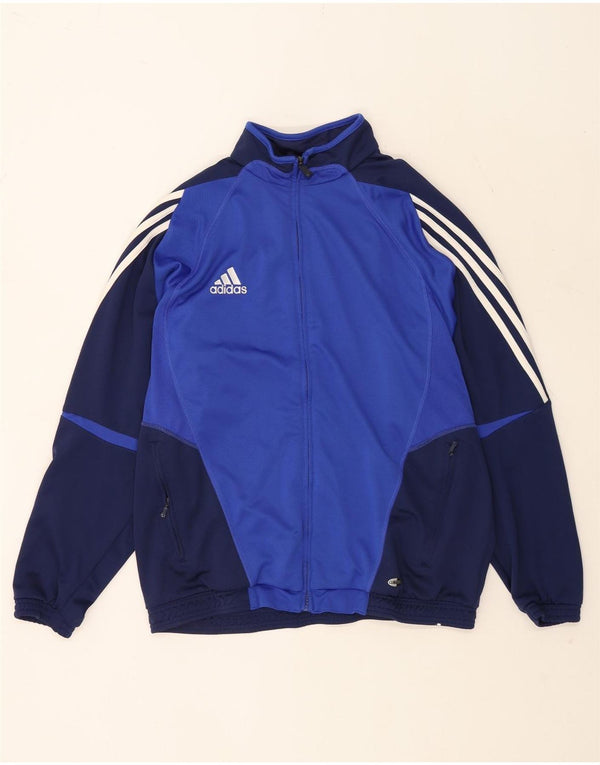 Adidas Męska kurtka dresowa Climacool UK 42/44, duża, granatowa