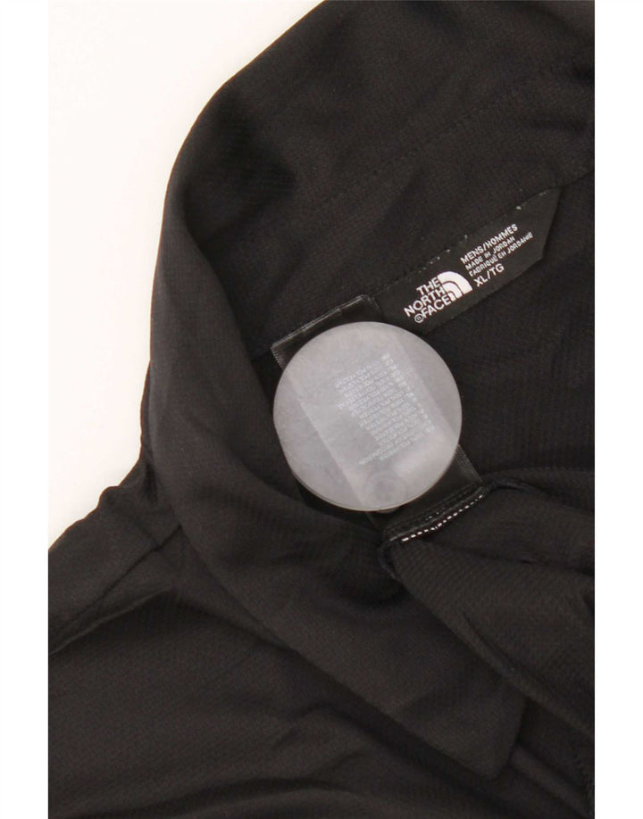 Męska koszulka polo The North Face XL, czarna, poliestrowa