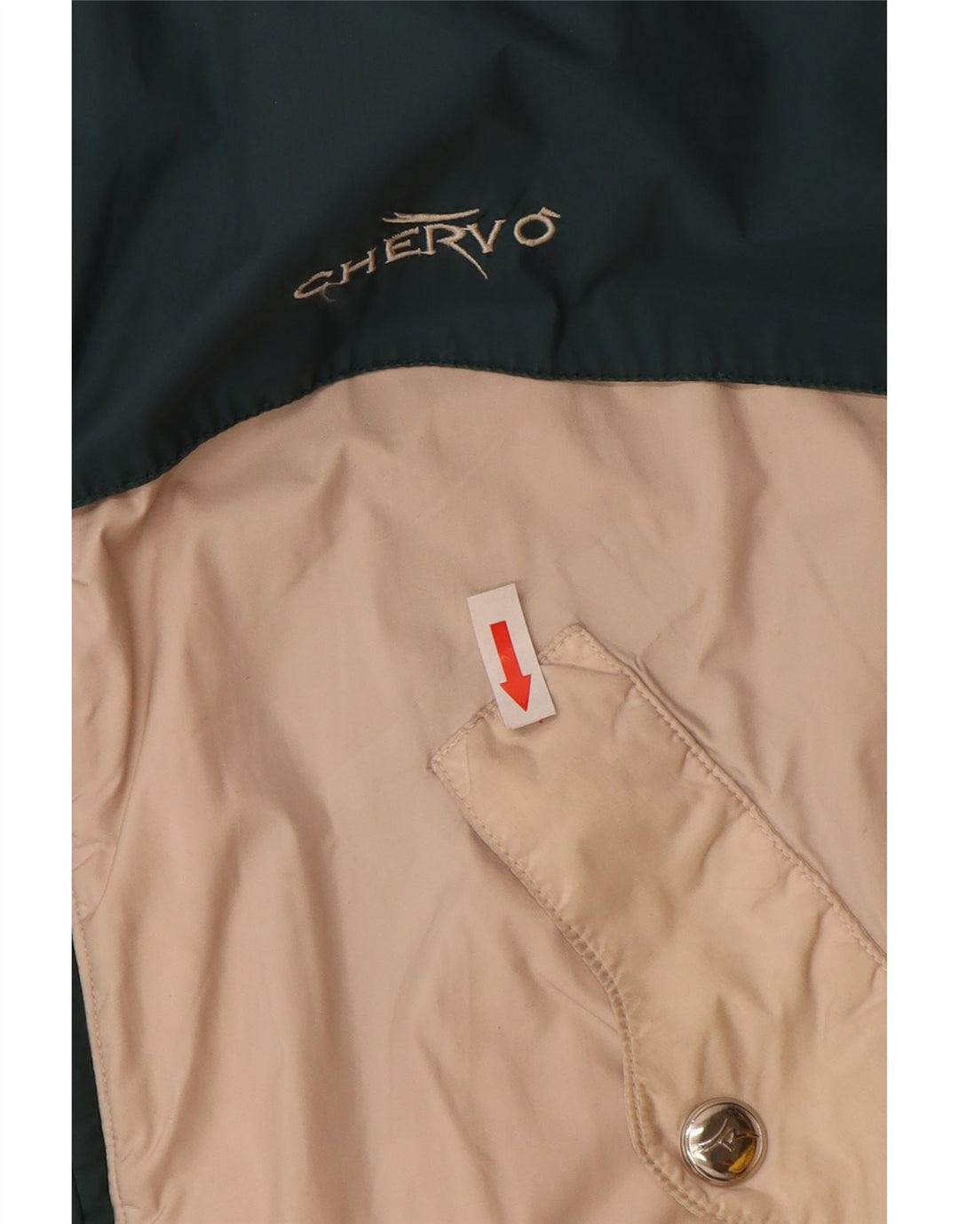 Męska wiatrówka Chervo Graphic UK 36 Small Green Colorblock