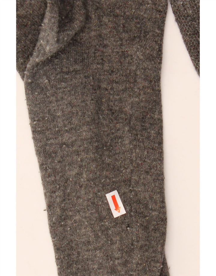 Męski sweter zapinany na guziki Tommy Hilfiger Średniej szarej wełny