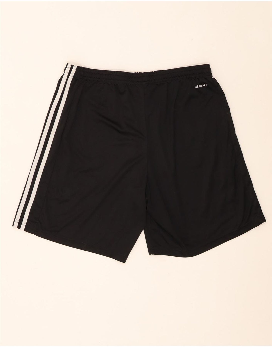 Męskie spodenki sportowe Adidas Aeroready, duże, czarne, poliestrowe