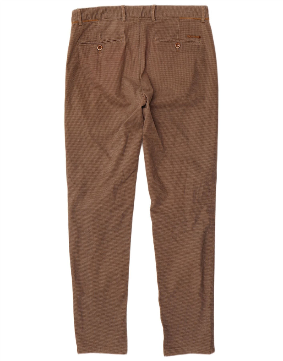 Spodnie Chino MASSIMO DUTTI Męskie Slim Fit EU 40 Medium W31 L30 Brązowe