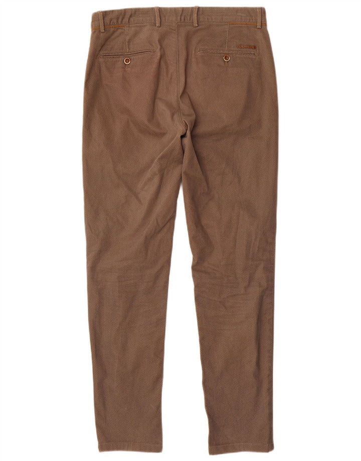 Spodnie Chino MASSIMO DUTTI Męskie Slim Fit EU 40 Medium W31 L30 Brązowe