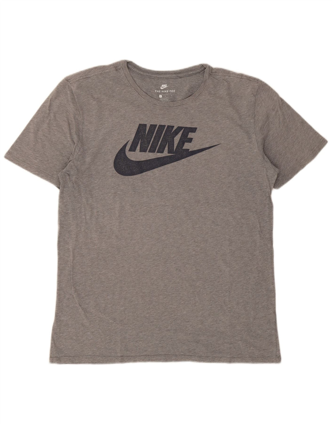 Męski T-shirt Nike Athletic Cut Graphic Top, duży, szary, nakrapiany