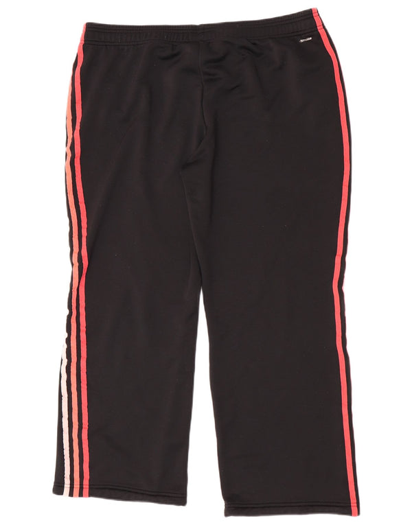 Damskie spodnie dresowe Adidas UK 20/22 XL Czarny poliester