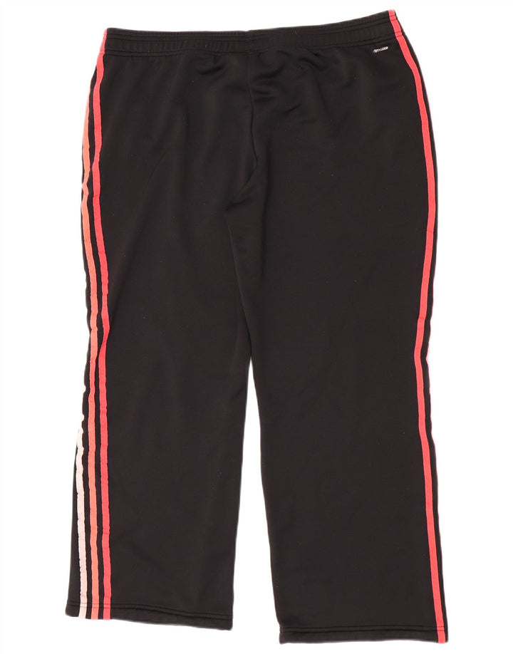 Damskie spodnie dresowe Adidas UK 20/22 XL Czarny poliester