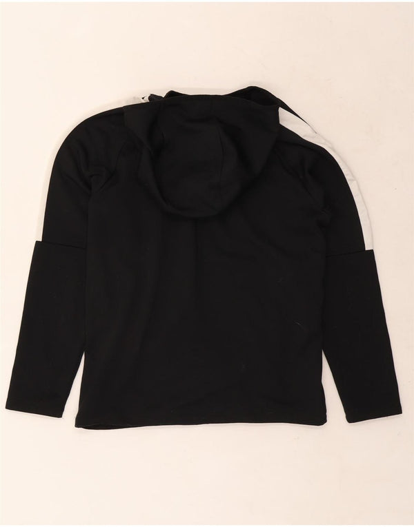 Chłopięca bluza z kapturem Nike o regularnym kroju, 13-14 lat XL, czarna, z blokami kolorów