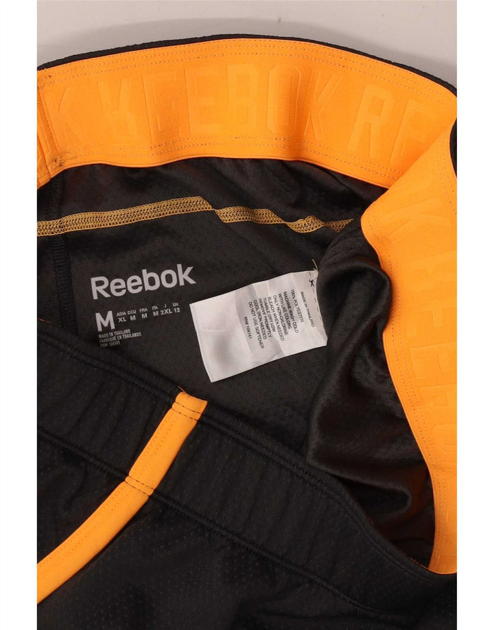 Damskie spodenki sportowe Reebok UK 12 Średni szary poliester