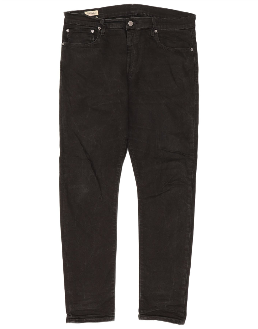 Męskie jeansy Levi's 512 Tapered W36 L32 Czarna bawełna