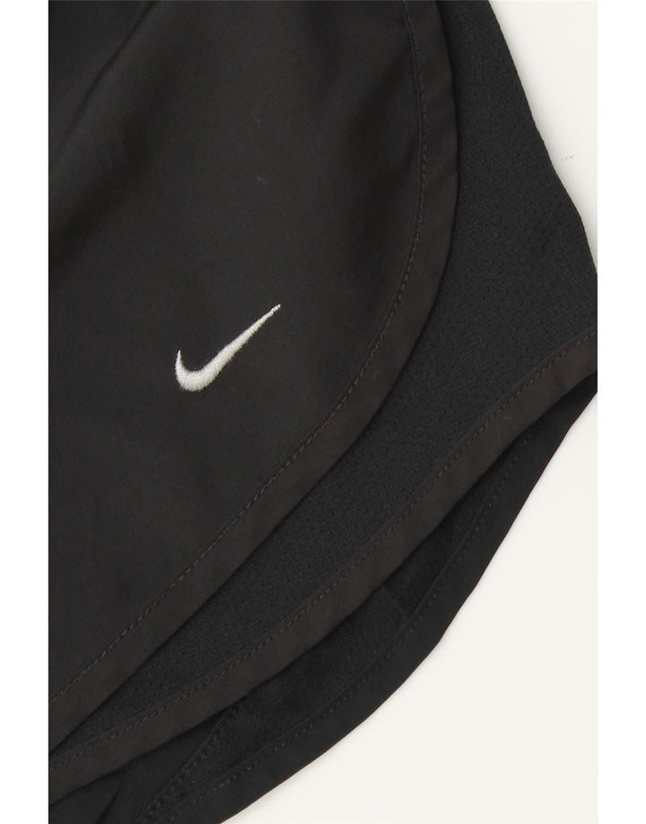 NIKE Womens Sport Shorts UK 16 Large  Black Vintage Nike and Second-Hand Nike from Messina Hembry 