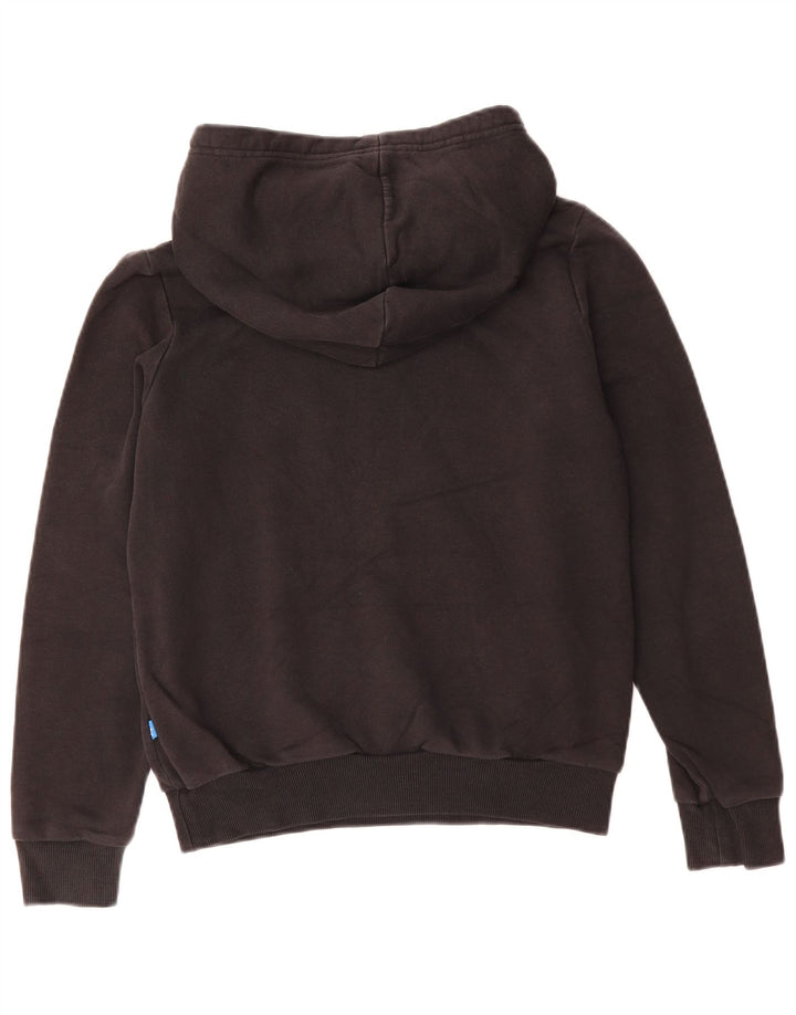 Damska bluza ADIDAS z grafiką, oversize, UK 10, mała, czarna, poliester