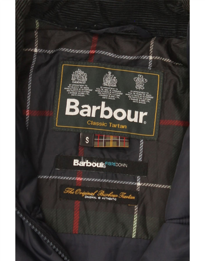 Męska ocieplana kurtka BARBOUR UK 36, mała, granatowa