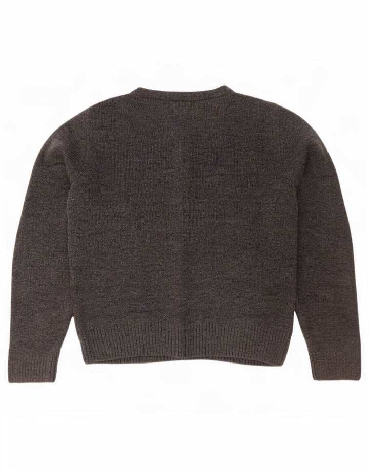 Marks & Spencer Damski sweter oversize UK 10 Small Szary Akryl