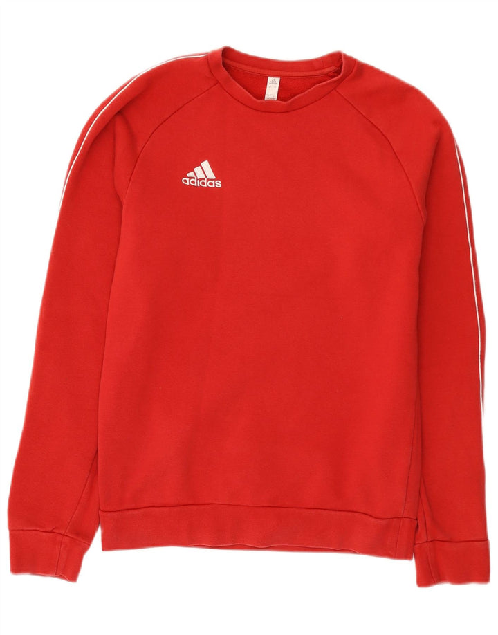 Adidas Męska Bluza Sweter Mała Czerwona Bawełna