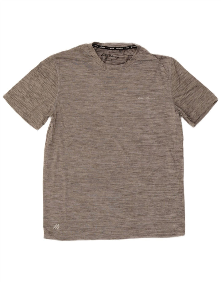 T-shirt męski EDDIE BAUER, mały, szary, nakrapiany