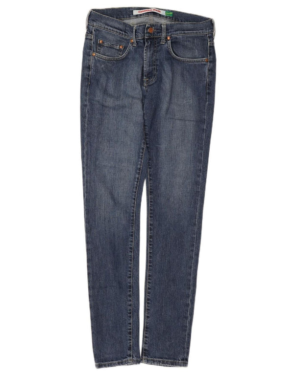 Damskie jeansy Skinny Carrera IT 48 XL W30 L33 Niebieskie bawełniane