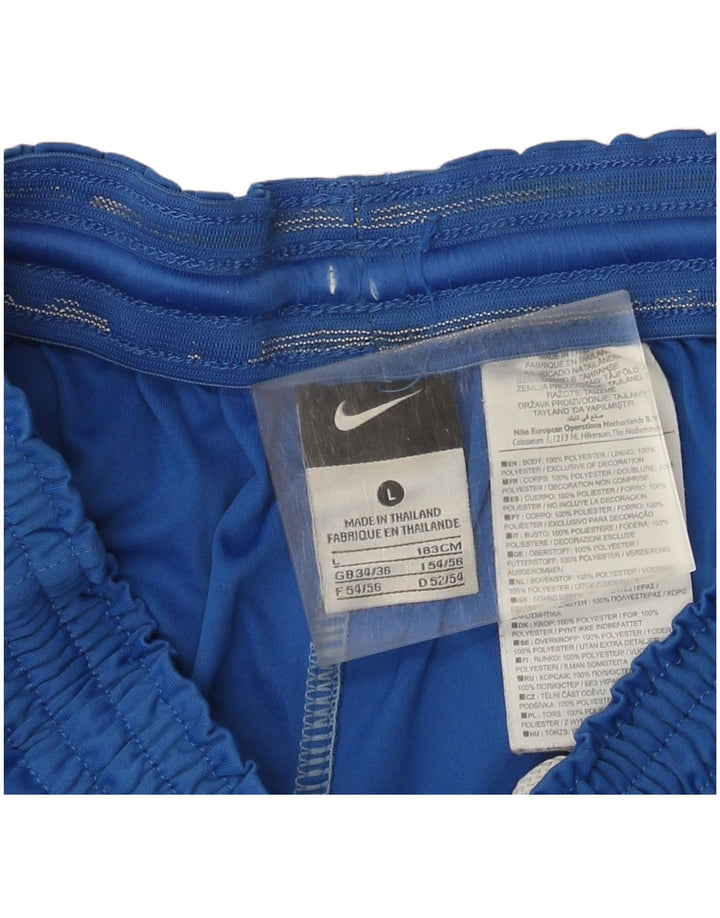 Męskie spodenki sportowe Nike, duże, niebieskie, poliestrowe