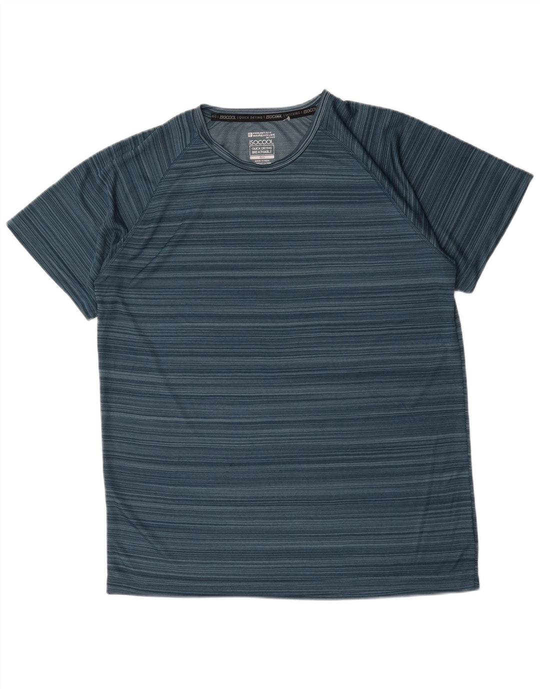Męska koszulka t-shirt Mountain Warehouse XL w niebieskie paski