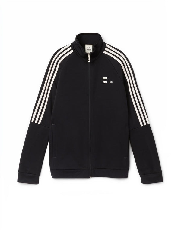 Damska kurtka dresowa Adidas UK 12/14 Średni granatowy sportowy