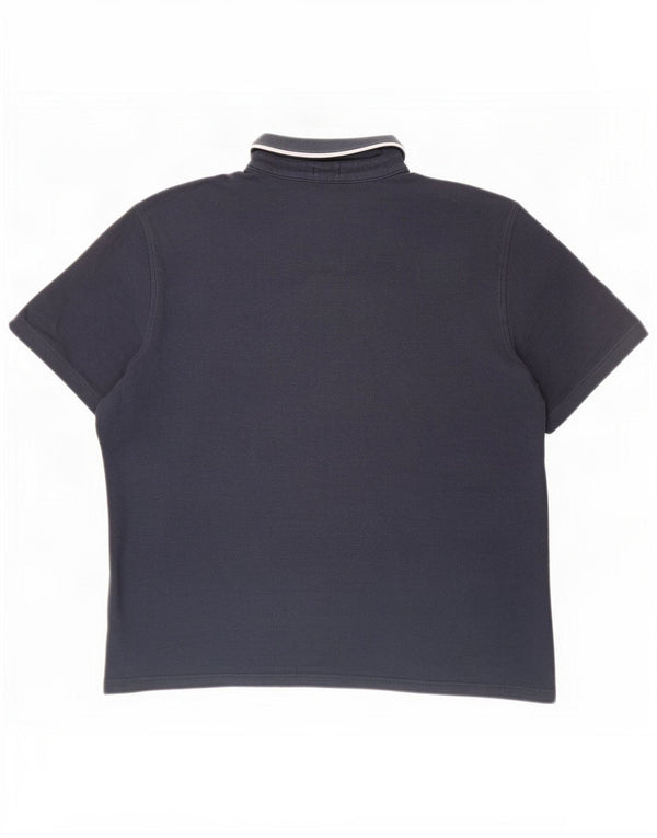 Penguin Męska koszulka polo o dopasowanym kroju, 2XL granatowa, bawełniana