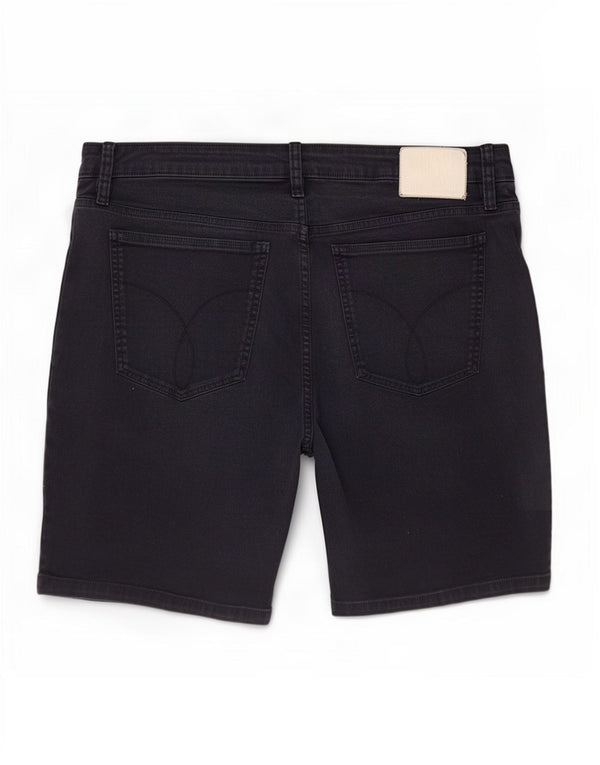 Męskie spodenki jeansowe Calvin Klein, duże, W36, granatowe, bawełniane