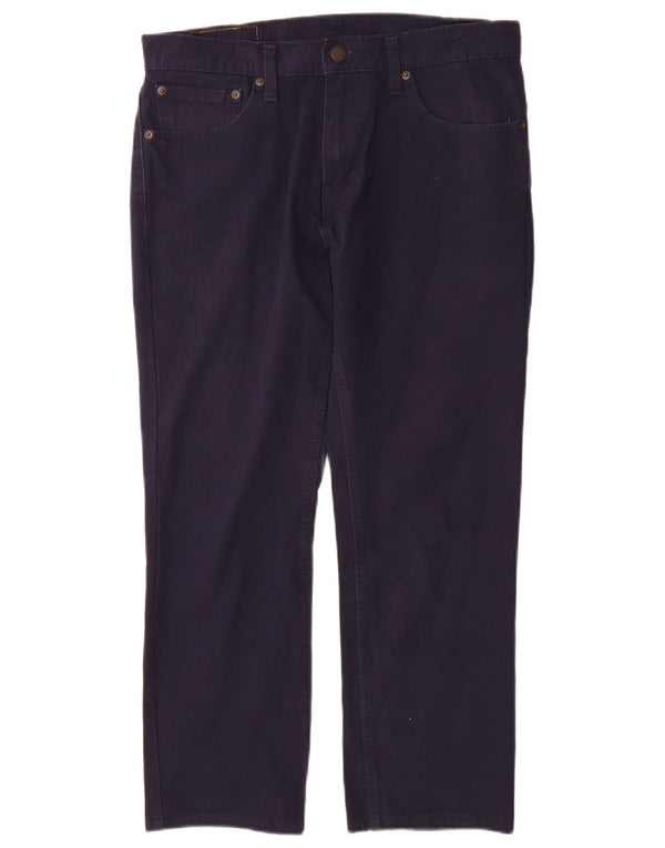 Męskie spodnie Levi's 511 Slim Casual W32 L27 Granatowa bawełna