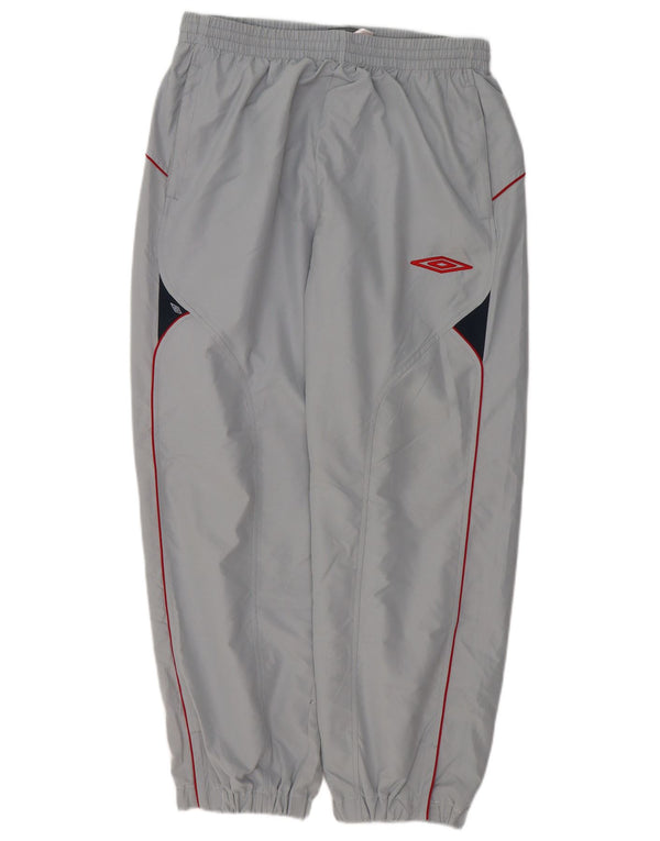 Męskie spodnie dresowe Umbro Joggers XL Szary poliester z blokami kolorów