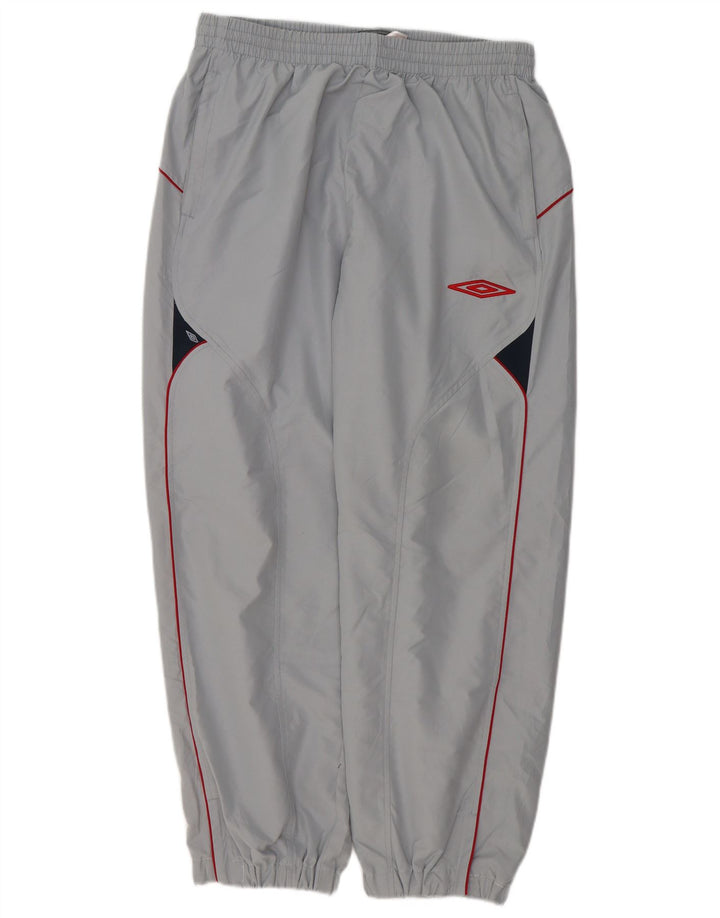 Męskie spodnie dresowe Umbro Joggers XL Szary poliester z blokami kolorów