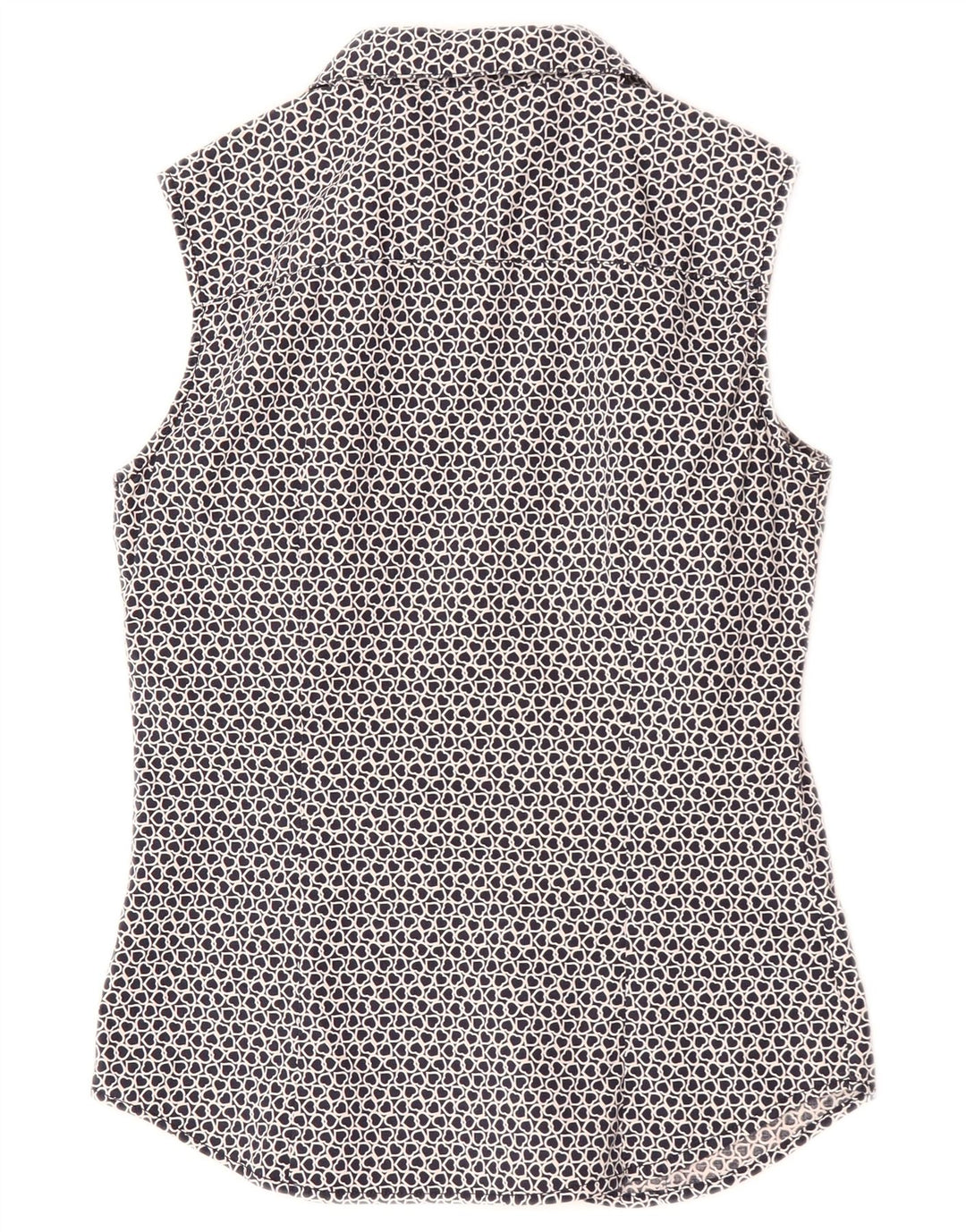 Damska bluzka bez rękawów Les Copains IT 42, średnie granatowe serce