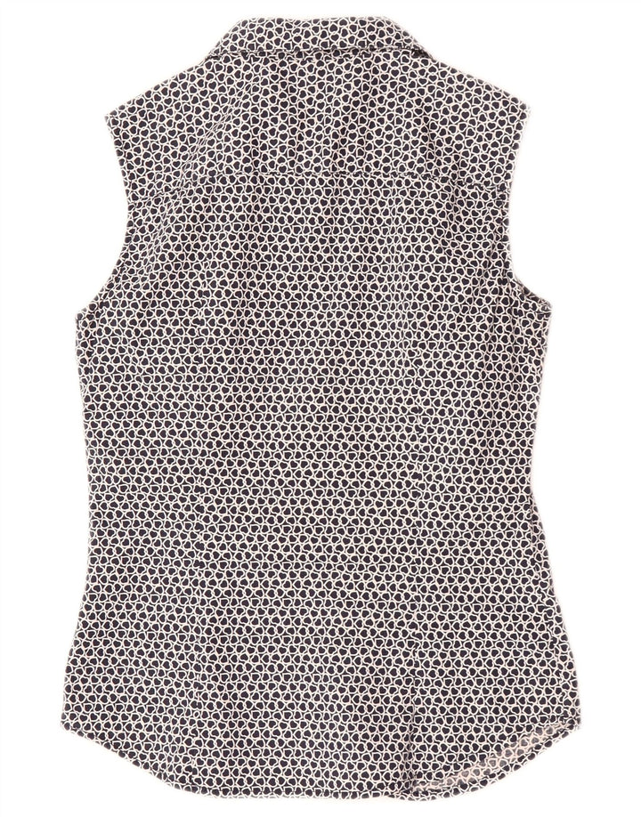 Damska bluzka bez rękawów Les Copains IT 42, średnie granatowe serce