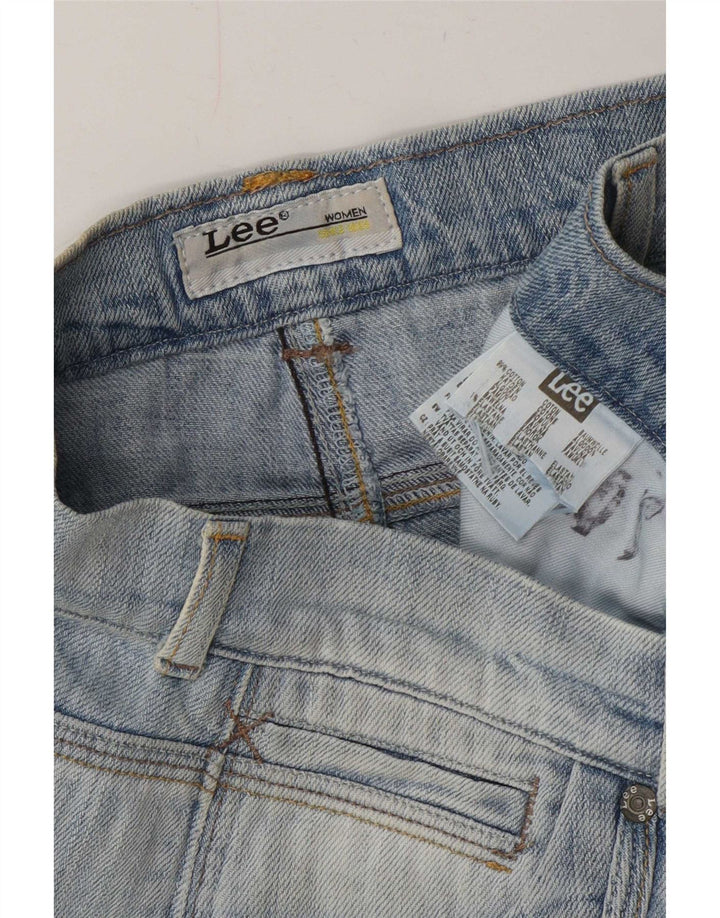 Damskie jeansy Lee Slim W28 L30 Niebieskie bawełniane