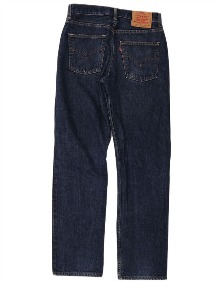 Męskie jeansy Levi's 582 Straight W30 L32 Niebieskie bawełniane
