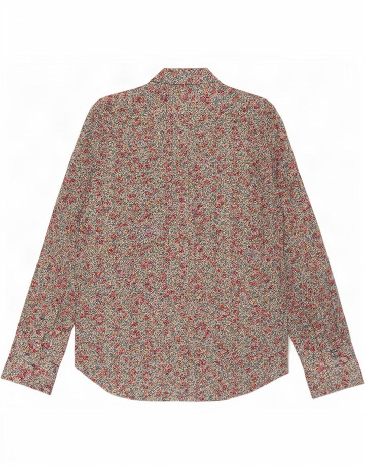 Męska koszula formalna Paul Smith, rozmiar 42 16 1/2, duża, wielokolorowa w kwiaty