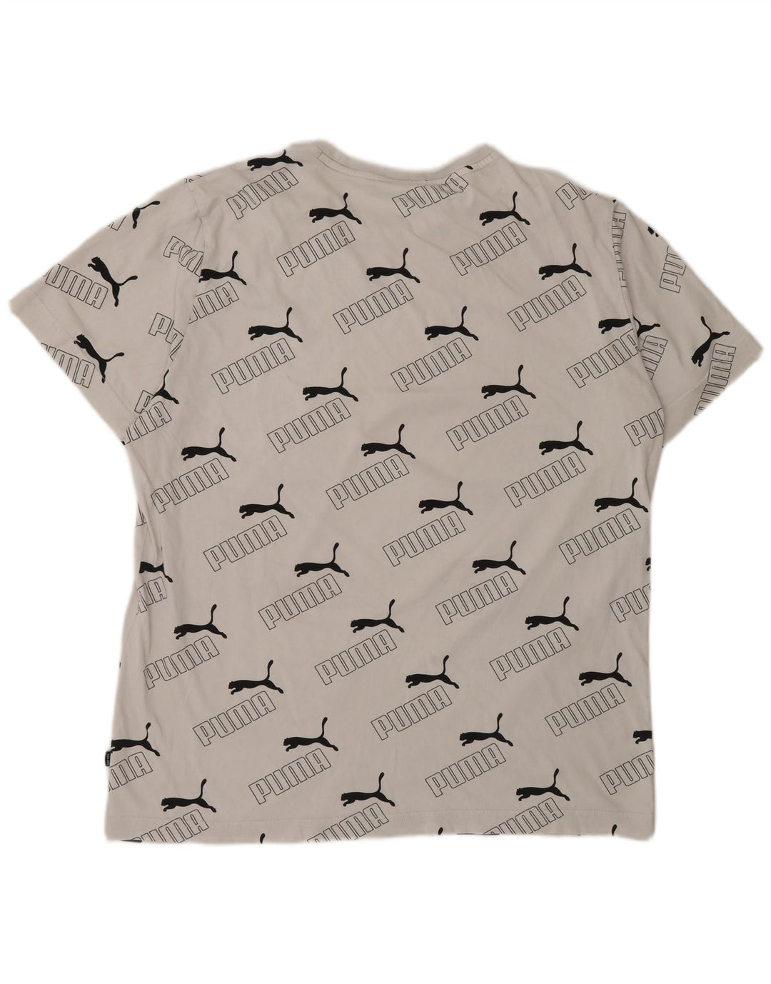 Męski T-shirt Puma z grafiką, duży, biały