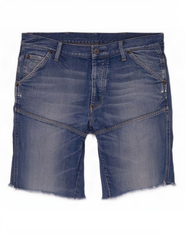 Męskie spodenki jeansowe Betty Barclay W34, duże, niebieskie, bawełniane
