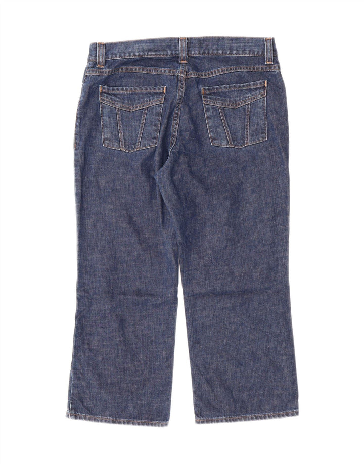 EDDIE BAUER Womens Capri Jeans W32 L22 Blue Vintage Eddie Bauer and Second-Hand Eddie Bauer from Messina Hembry 