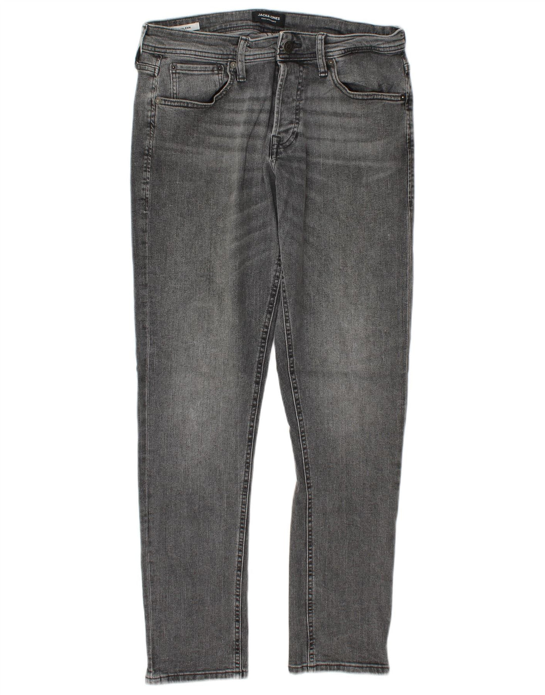 Męskie jeansy Jack & Jones GLENN Slim W32 L32 Szara bawełna