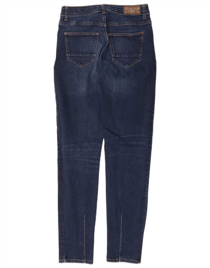 Damskie jeansy skinny ESPRIT W28 L32 Granatowe, bawełniane