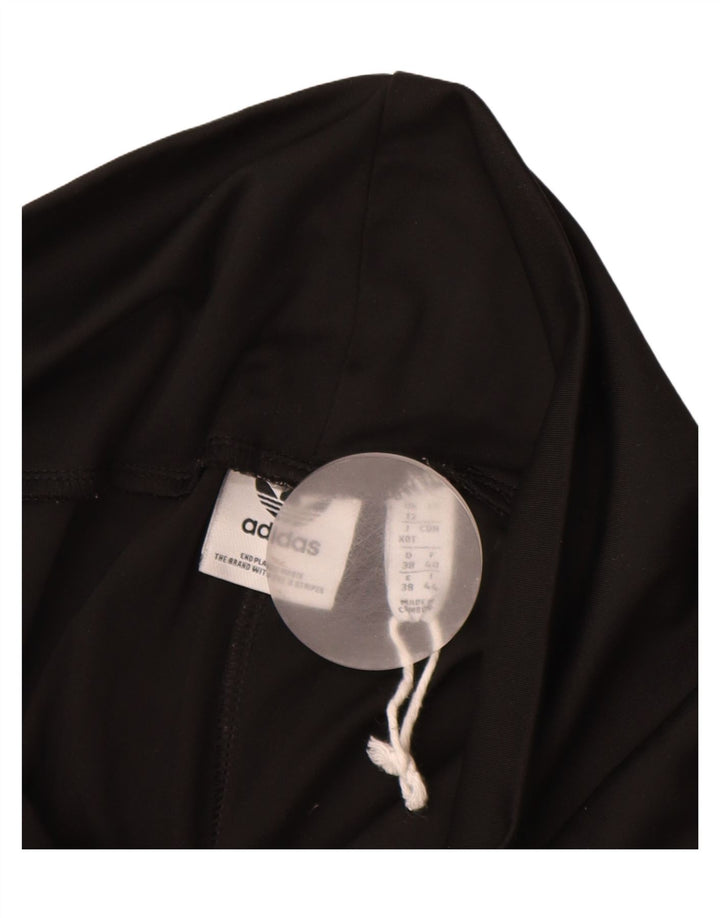 Damskie legginsy ADIDAS Graphic UK 12, średni czarny poliester