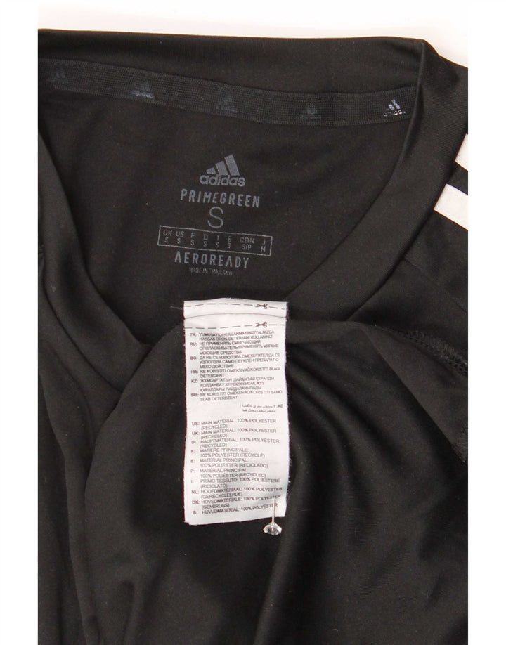 Męska koszulka Adidas Aeroready Top, mała, czarna, z poliestru