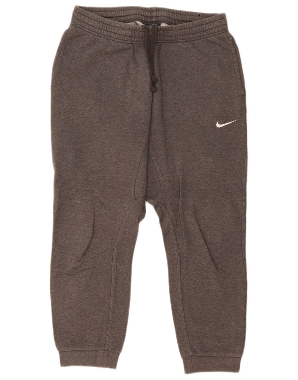 Damskie spodnie dresowe Nike Joggers UK 14, duże, szare, nakrapiane, bawełniane
