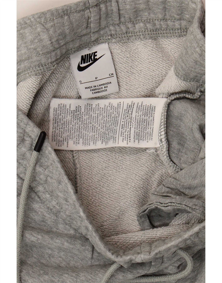 Męskie spodnie dresowe Nike, małe, szare, bawełniane
