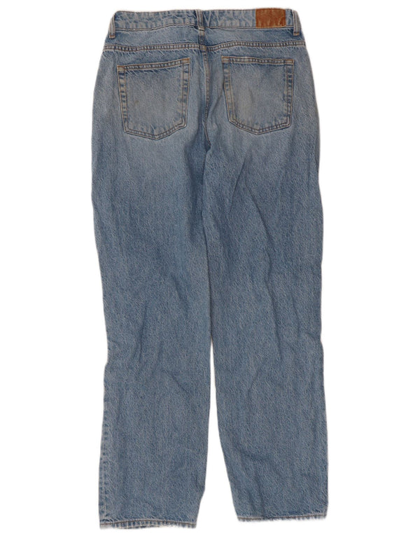 Damskie proste dżinsy Zara EU 38 Small W28 L28 Niebieskie