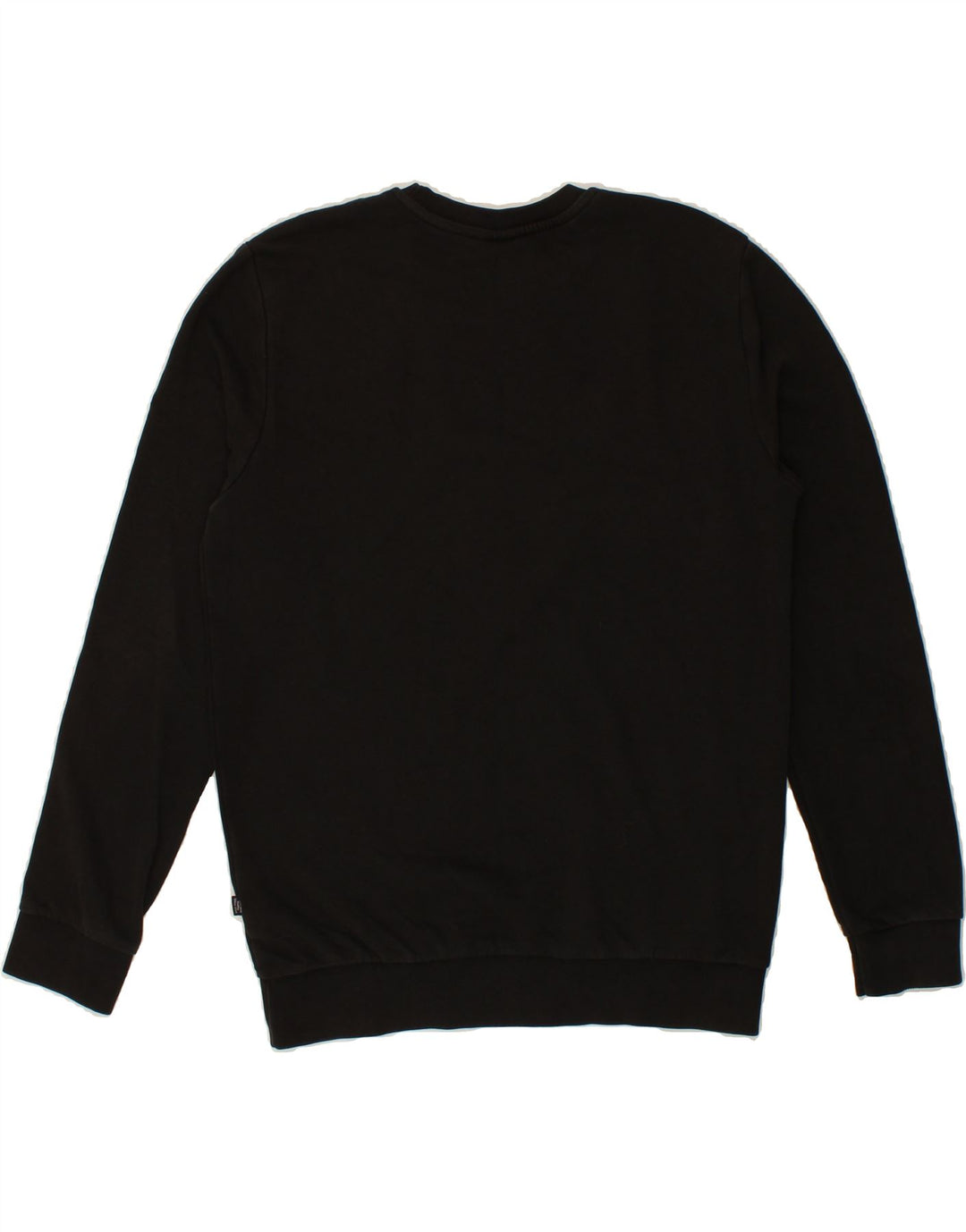 PUMA Mens Sweatshirt Jumper Small Black Cotton Vintage Puma and Second-Hand Puma from Messina Hembry 