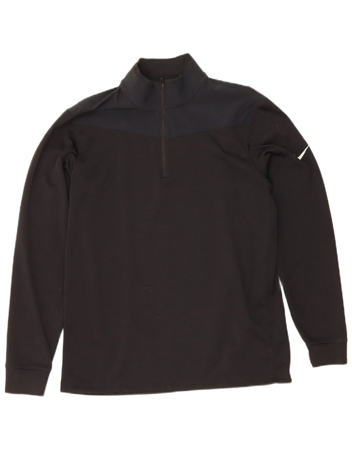 Męski dres Nike Dri Fit Standard z pulowerem, kolor średnio czarny