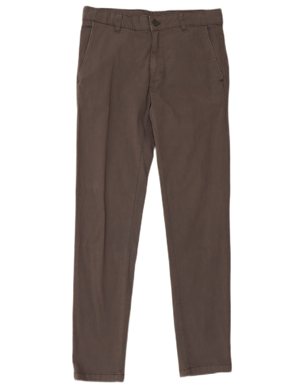 Męskie spodnie chino Zara EU 38 Small W30 L30 Szara bawełna