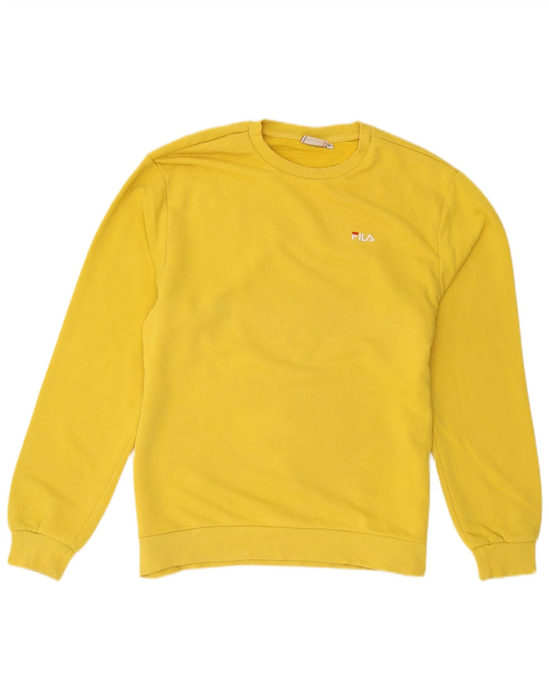 Bluza męska Fila Sweter, średnia żółta bawełna
