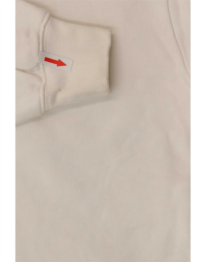 Damska bluza z kapturem Champion Oversize Graphic UK 10 Small White