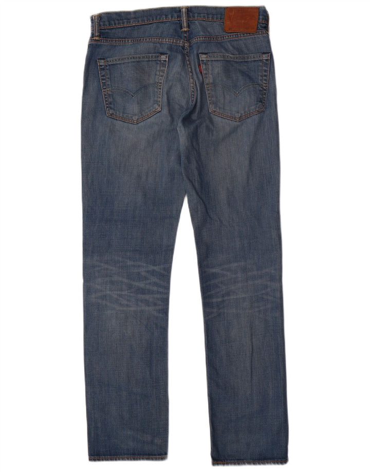 Męskie jeansy Levi's 511 Slim W32 L32 Niebieska bawełna