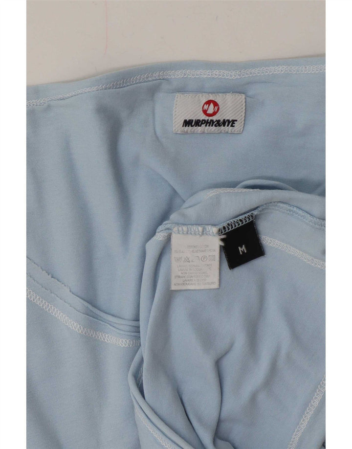 T-shirt damski Murphy & Nye Top UK 12, średni niebieski, bawełniany